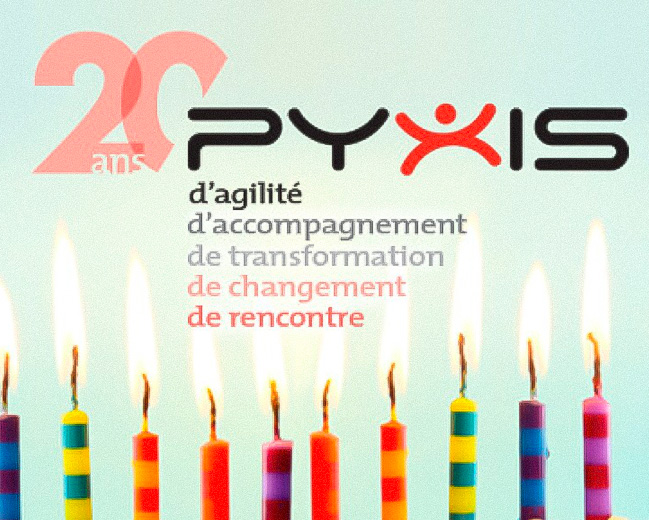 20 years wiser and younger Pyxis remotely celebrates, a year late, it’s 20 years.